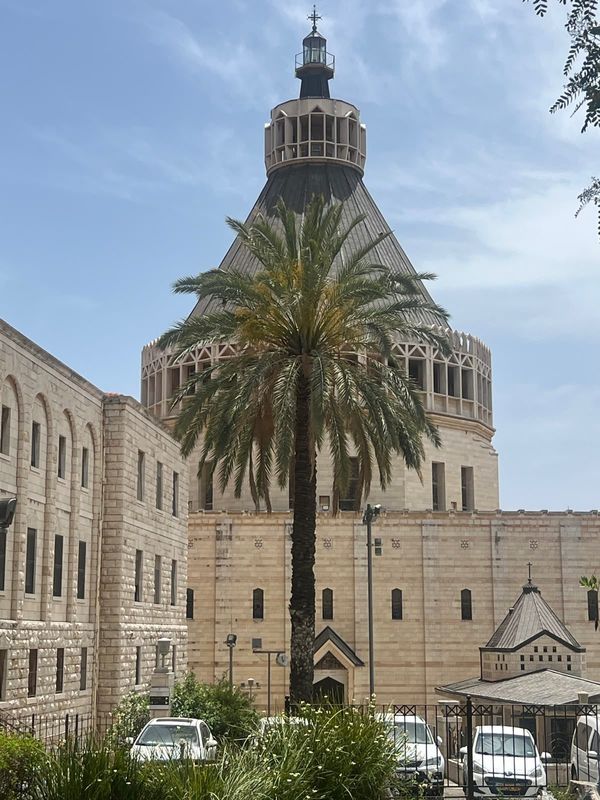 The Basilica of the Annunciation in Nazareth