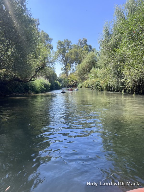 The Jordan river in the Galilee