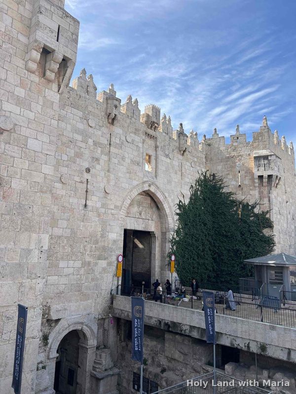 Damascus Gate, one of the main entrances to the Old City of Jerusalem